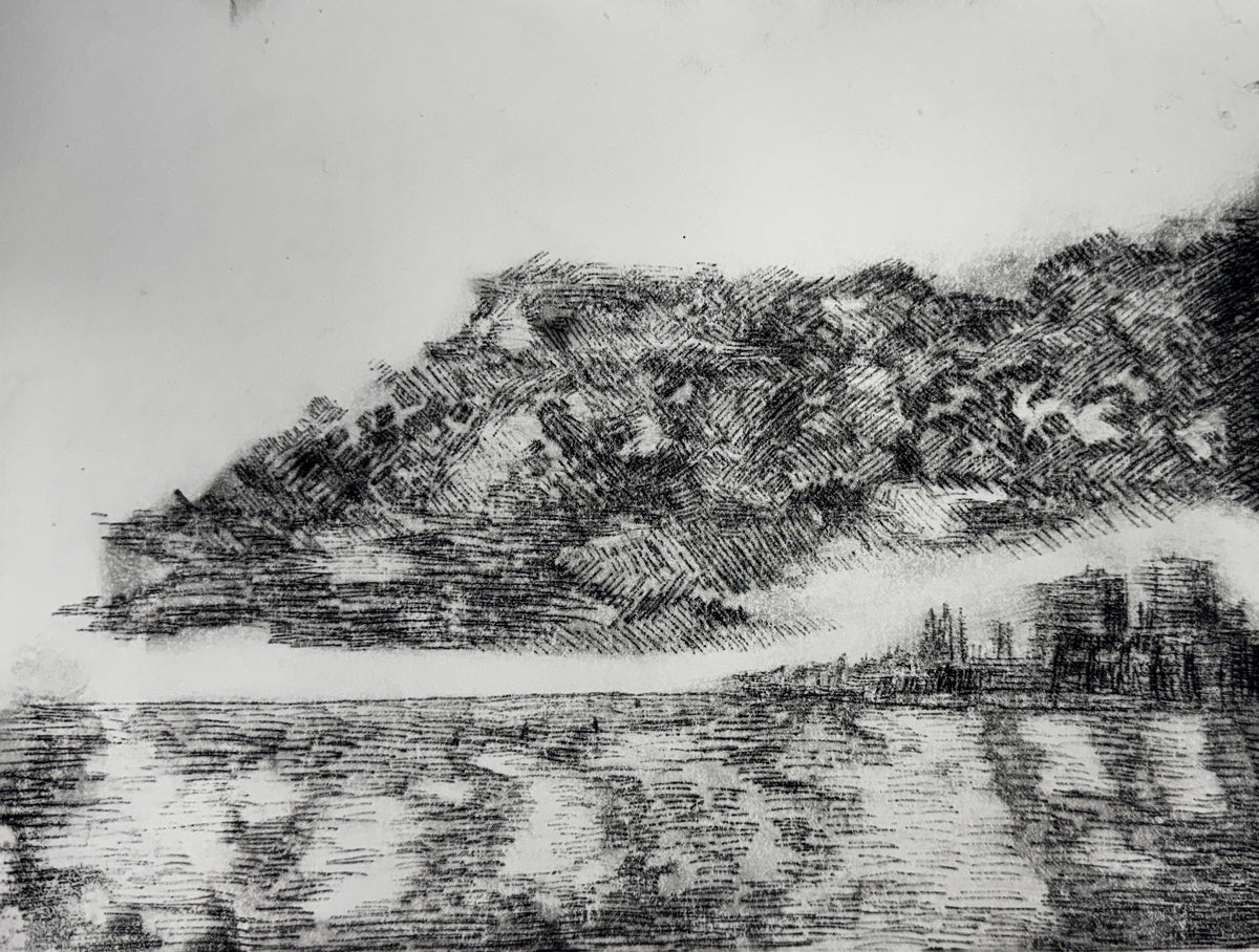 Snapper Rocks Lineup - Etching
