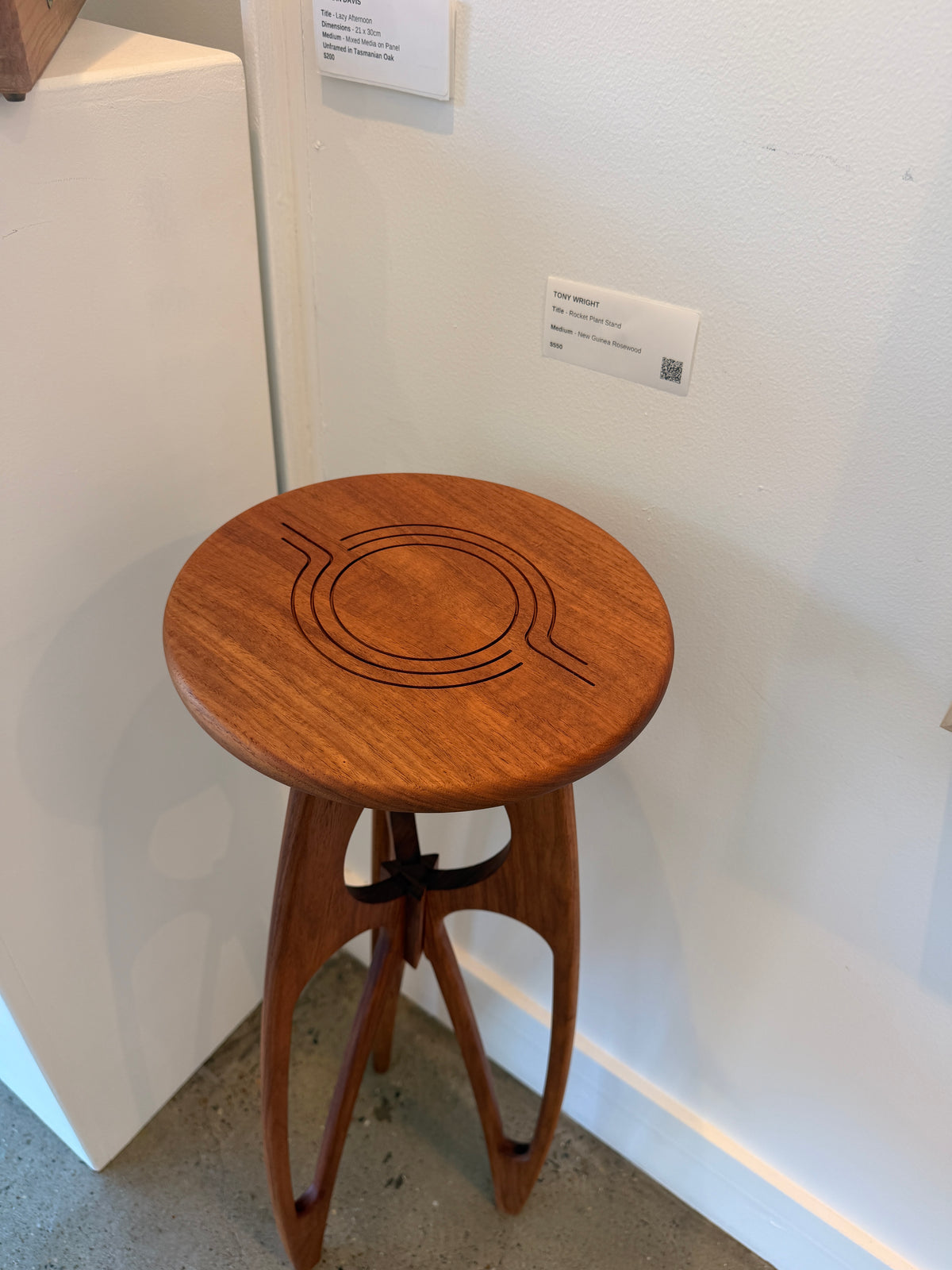 Rocket Plant Stand