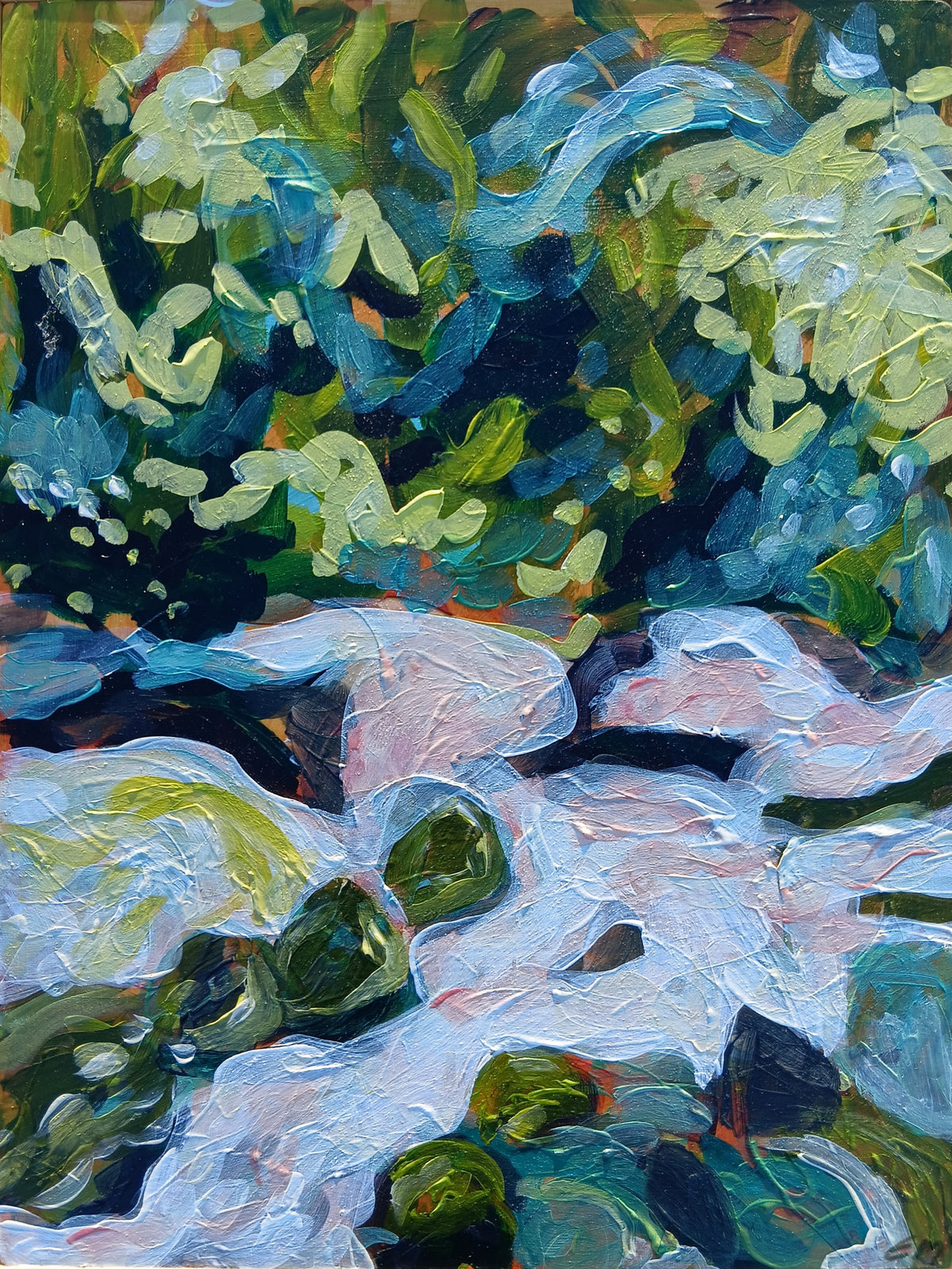 Water Between Stones